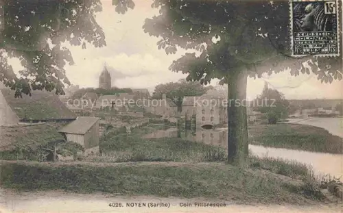 AK / Ansichtskarte Noyen-sur-Sarthe LA FLECHE 72 Sarthe Coin pittoresque