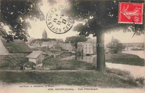 AK / Ansichtskarte Noyen-sur-Sarthe LA FLECHE 72 Sarthe Coin pittoresque