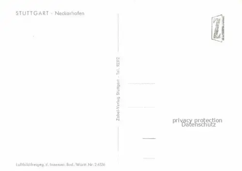 AK / Ansichtskarte STUTTGART  CITY Neckarhafen