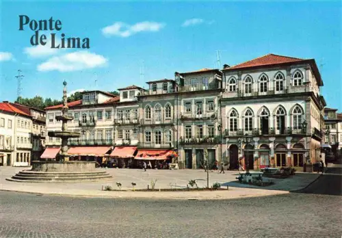 AK / Ansichtskarte Ponte de Lima PT Praca de Camoes