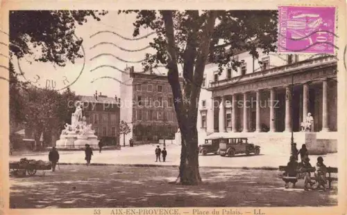 AK / Ansichtskarte AIX-EN-PROVENCE 13 Place du Palais