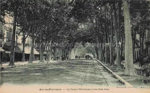 AK / Ansichtskarte AIX-EN-PROVENCE 13 Le Cours Mirabeau 