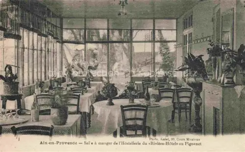 AK / Ansichtskarte AIX-EN-PROVENCE 13 Salle a manger de l'Hostellerie du Riviera Hotel au Pigonnet