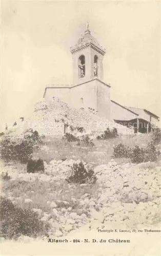 AK / Ansichtskarte Allauch Marseille 13 Bouches-du-Rhone Notre Dame du Chateau
