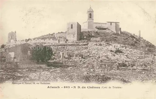 AK / Ansichtskarte Allauch Marseille 13 Bouches-du-Rhone Notre Dame du Chateau
