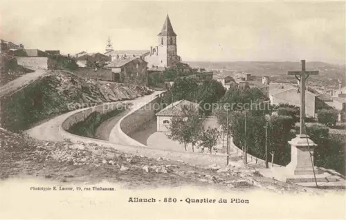 AK / Ansichtskarte Allauch Marseille 13 Bouches-du-Rhone Quartier du Pilon