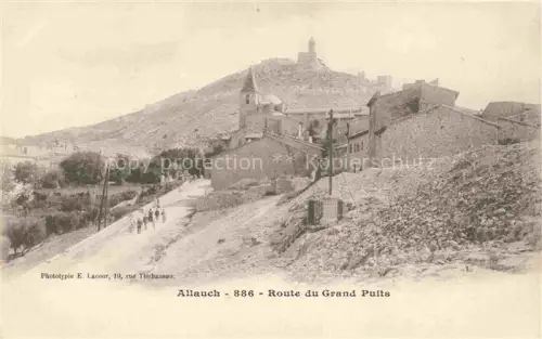 AK / Ansichtskarte Allauch Marseille 13 Bouches-du-Rhone Route du Grand Puits