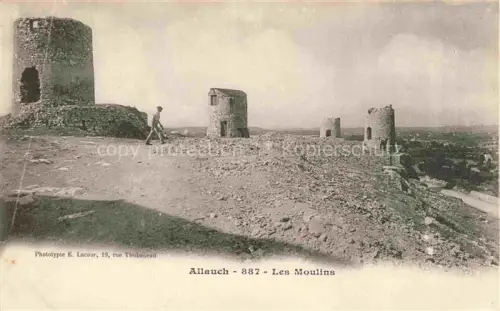 AK / Ansichtskarte Allauch Marseille 13 Bouches-du-Rhone Les Moulins