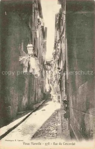 AK / Ansichtskarte MARSEILLE 13 Rue du Concordat