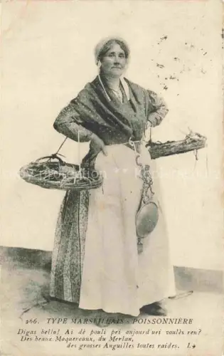 AK / Ansichtskarte MARSEILLE 13 Une Poissonniere