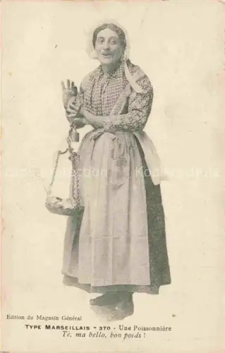 AK / Ansichtskarte MARSEILLE 13 Une Poissoniere