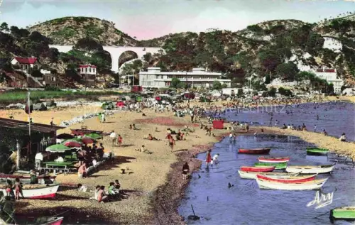 AK / Ansichtskarte Carry-le-Rouet ISTRES 13 Bouches-du-Rhone Plage du Rouet