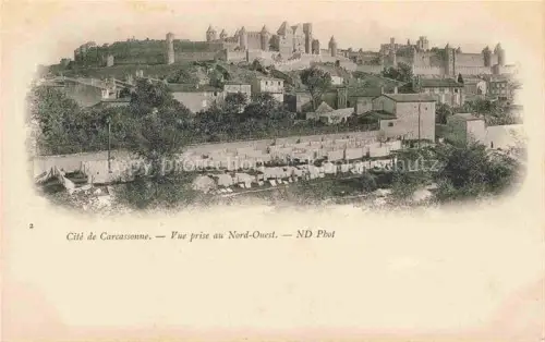 AK / Ansichtskarte CARCAssONNE 11 Aude Vue prise au Nord-Ouest