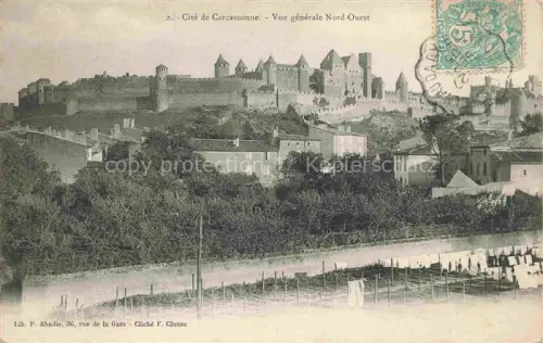 AK / Ansichtskarte CARCAssONNE 11 Aude Vue generale Nord-Ouest