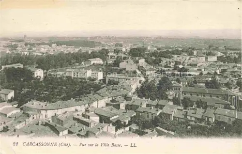 AK / Ansichtskarte CARCAssONNE 11 Aude Vue sur la Ville Basse