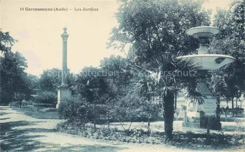 AK / Ansichtskarte CARCAssONNE 11 Aude Les Jardins