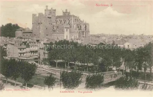 AK / Ansichtskarte NARBONNE 11 Aude Vue generale