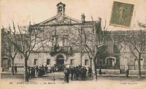 AK / Ansichtskarte Port-de-Bouc ISTRES 13 Bouches-du-Rhone La Mairie