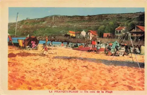 AK / Ansichtskarte La Franqui Plage Leucate Narbonne 11 Aude Un coin de la Plage