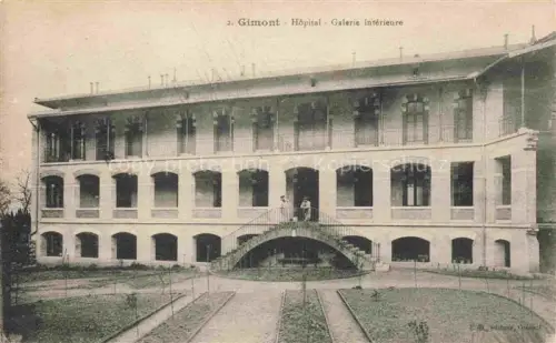 AK / Ansichtskarte Gimont AUCH 32 Gers Hopital Galerie interieure