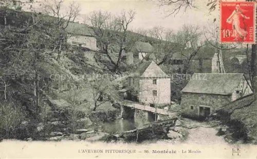 AK / Ansichtskarte Montezic Rodez 12 Aveyron Le Moulin