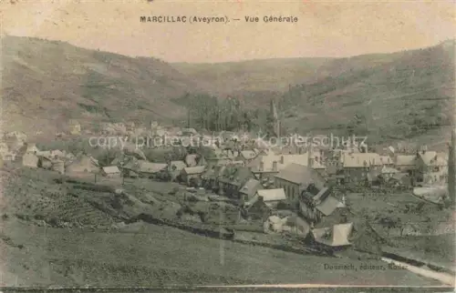 AK / Ansichtskarte Marcillac-Vallon RODEZ 12 Aveyron Vue generale