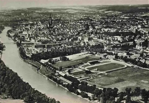 AK / Ansichtskarte Stadion Stadium Estadio-- Ulm Donau nrw