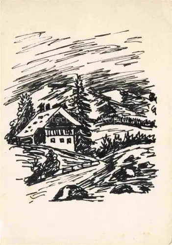 AK / Ansichtskarte STOCKMANN Hermann (1867-1938) Kuenstlerkarte Schattenbildkarte 