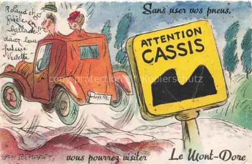 AK / Ansichtskarte Le Mont-Dore Clermont-Ferrand 63 Puy-de-Dome Kuenstlerkarte