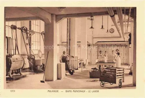 AK / Ansichtskarte MULHOUSE Muehlhausen 68 Haut-Rhin Bains Municipaux le lavoir