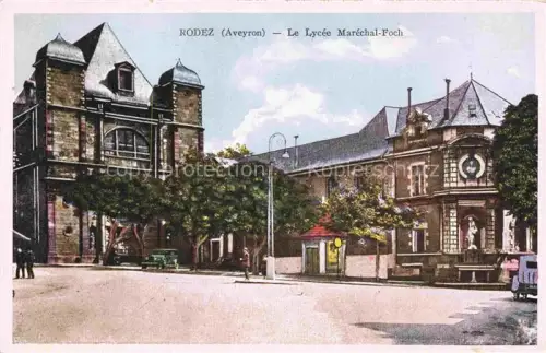 AK / Ansichtskarte RODEZ 12 Aveyron Le Lycee Marechal Foch