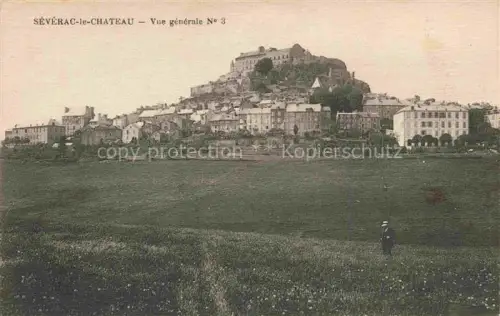 AK / Ansichtskarte Severac-le-Chateau Millau 12 Aveyron Vue generale