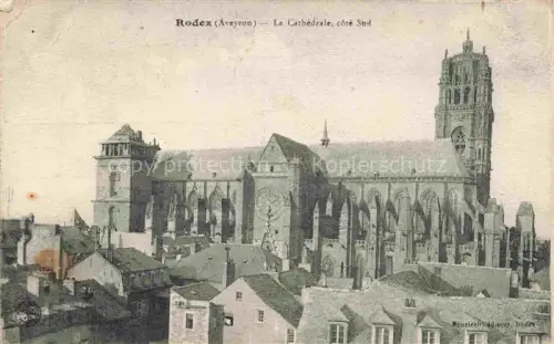 AK / Ansichtskarte RODEZ 12 Aveyron Le Cathedrale