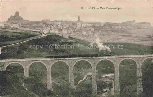 AK / Ansichtskarte RODEZ 12 Aveyron Vue panoramique Le Viaduc