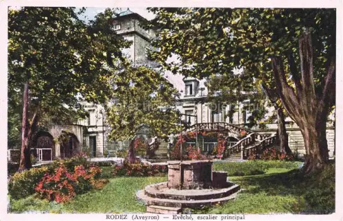 AK / Ansichtskarte RODEZ 12 Aveyron Eveche escalier principal