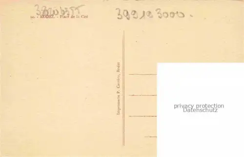 AK / Ansichtskarte RODEZ 12 Aveyron Place de la Cite