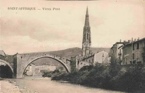 AK / Ansichtskarte Saint-Affrique Vieux Pont