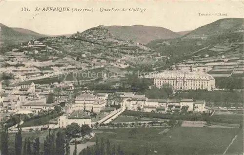 AK / Ansichtskarte Saint-Affrique Quartier du College