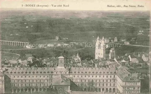 AK / Ansichtskarte RODEZ 12 Aveyron Vue cote Nord