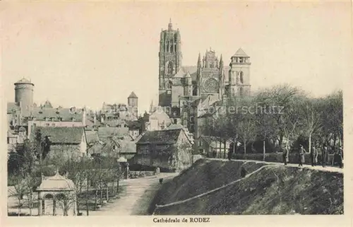 AK / Ansichtskarte RODEZ 12 Aveyron Cathedrale de Rodez