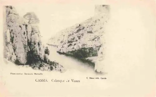 AK / Ansichtskarte CAssIS-SUR-MER Marseille 13 Bouches-du-Rhone Calanque de Veaux