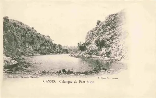 AK / Ansichtskarte CAssIS-SUR-MER Marseille 13 Bouches-du-Rhone Calanque de Port Miou