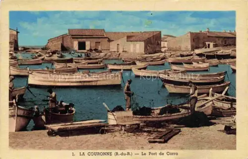 AK / Ansichtskarte La Couronne Carro 13 Bouches-du-Rhone Le Port de Carro