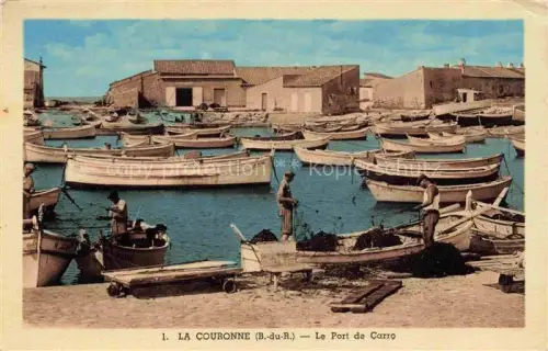 AK / Ansichtskarte La Couronne Carro 13 Bouches-du-Rhone Le Port de Carro
