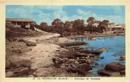 AK / Ansichtskarte La Couronne Carro 13 Bouches-du-Rhone Calanque de Tamaris