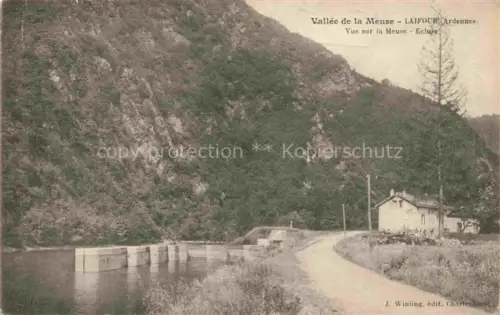 AK / Ansichtskarte Laifour Charleville-Mezieres 08 Ardennes Vallee de la Meuse Vue sur la Meuse Ecluse