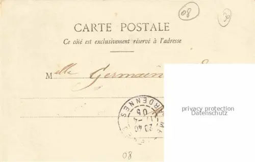 AK / Ansichtskarte Mezieres CHARLEVILLE-MEZIERES 08 Ardennes Rue du Port Beaudant ou de la Poste