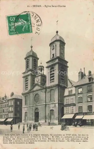 AK / Ansichtskarte SEDAN 08 Ardennes Eglise Saint Charles