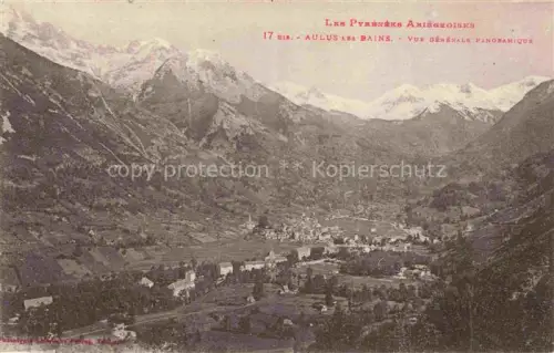 AK / Ansichtskarte Aulus-les-Bains Saint-Girons 09 Ariege Vue generale panoramique
