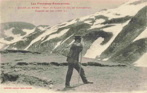 AK / Ansichtskarte Aulus-les-Bains Saint-Girons 09 Ariege Port du Saleix ou Col de Coumebieres Passage du Col
